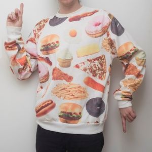 Rook Fast Food Pullover Sweatshirt, UO